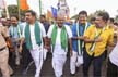 BJP-JD(S) Mysuru Chalo march demanding CM’s resignation continues on day 7